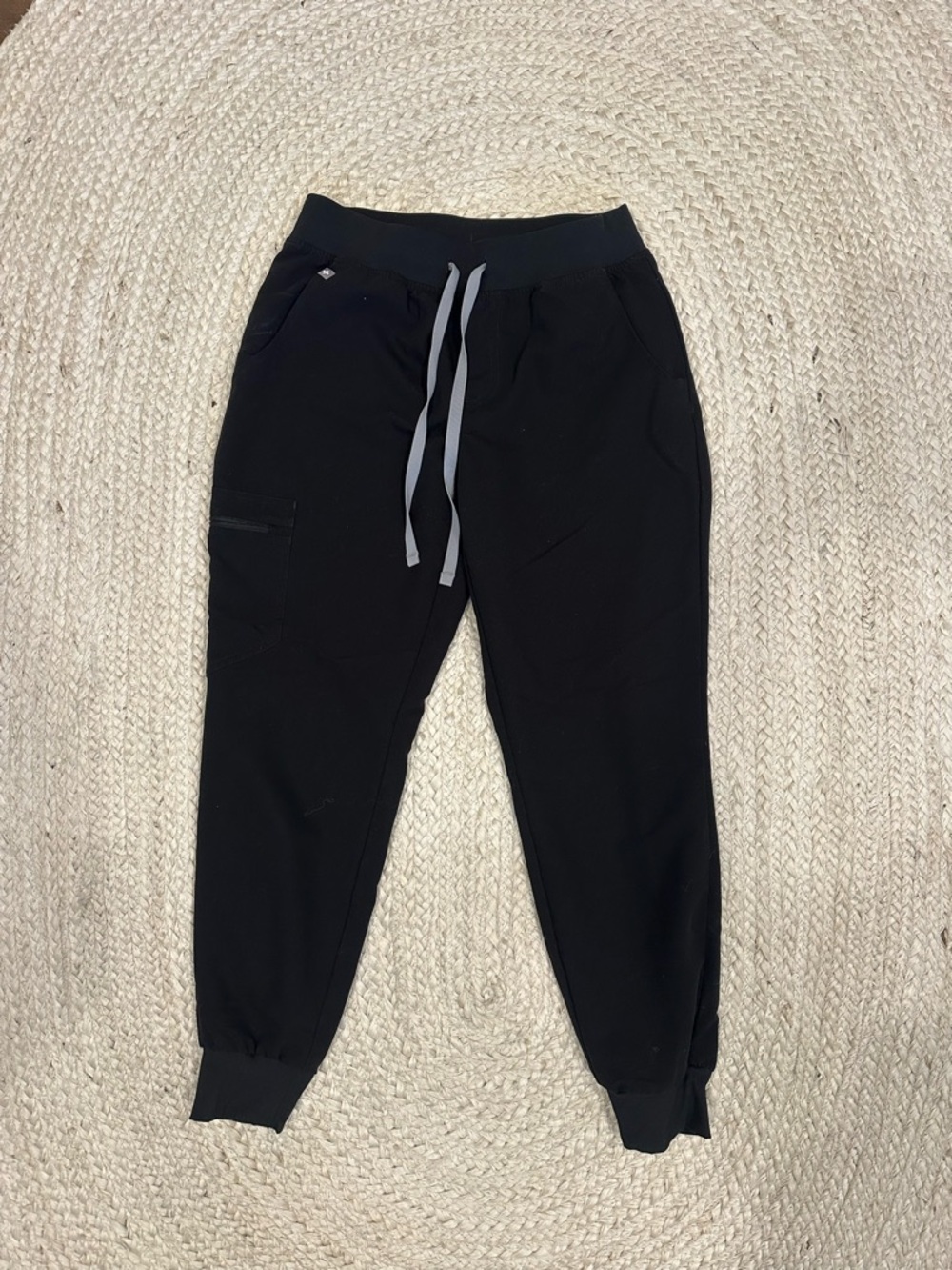 Figs Technical Collection Black Joggers
